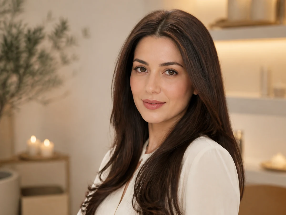 Adult female patient prepared for a female hair transplant package in Istanbul