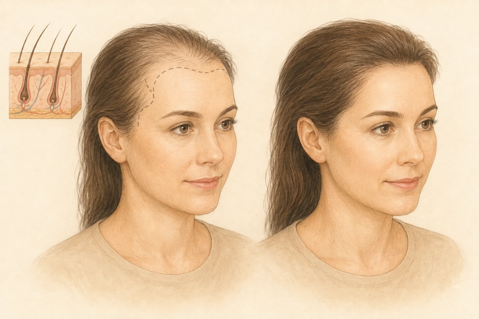 Female hair transplant in Turkey — Hair Transplant Cost Turkey